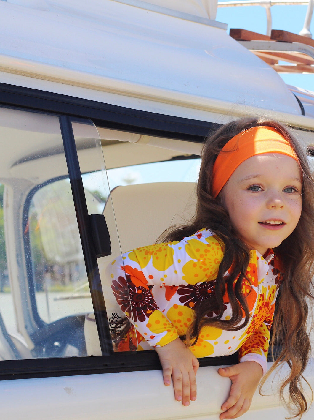 Retro June Floral Zippie