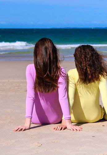 Summer Sorbet Zip Swimsuits