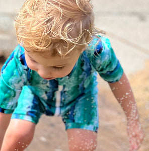 Watercolour Unisex Swimsuit